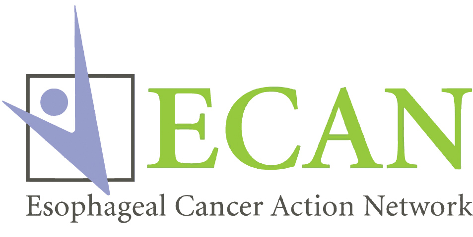 Esophageal Cancer Action Network logo, leading to the Esophageal Cancer Action Network homepage